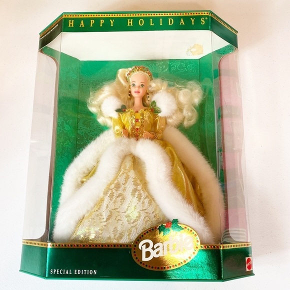 NEW Happy Holidays Barbie 1994 Special Edition